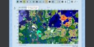 The Minecraft seed chunk map (Image via Chunkbase)